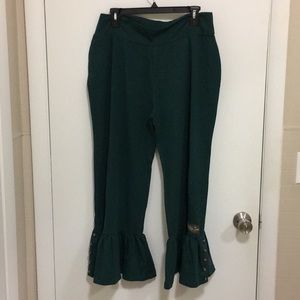MJ Ruffle Pants. Petite/ankle length.